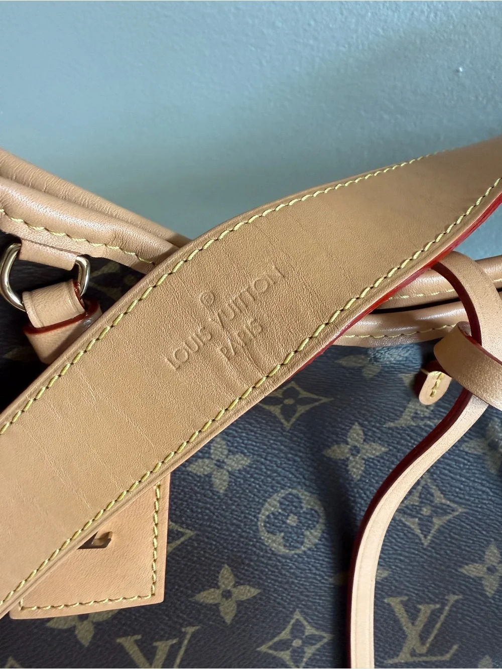 Louis Vuitton CarryAll PM Monogram Canvas Bag Handbag